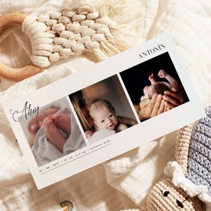 oznámení o narození miminka No.8: Výběr fotopapíru Portrait Matt