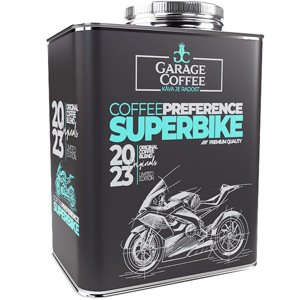 Kanystr s kávou - Superbike 250 g - zrnková káva