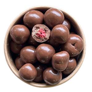 Maliny lyofilizované v mléčné čokoládě Množství:: 1 Kg