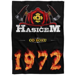 Deka Hasičem od roku (rok: 1972, Podšití beránkem: NE)