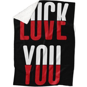 Deka Fuck & Love you (Podšití beránkem: ANO)